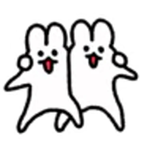 ❤️ Эмодзи «Surreal Rabbit» для Telegram