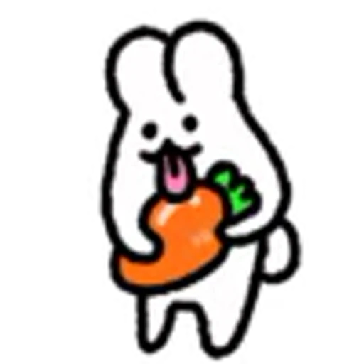 🥕 Эмодзи «Surreal Rabbit» для Telegram