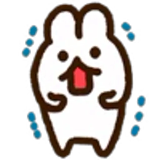 😨 Эмодзи «Surreal Rabbit» для Telegram
