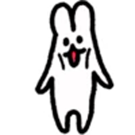 😩 Эмодзи «Surreal Rabbit» для Telegram