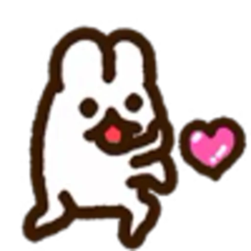 💕 Эмодзи «Surreal Rabbit» для Telegram