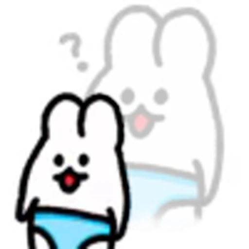 🩲 Эмодзи «Surreal Rabbit» для Telegram