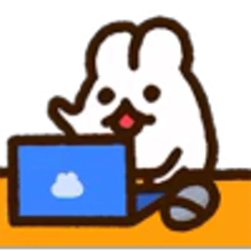 💻 Эмодзи «Surreal Rabbit» для Telegram