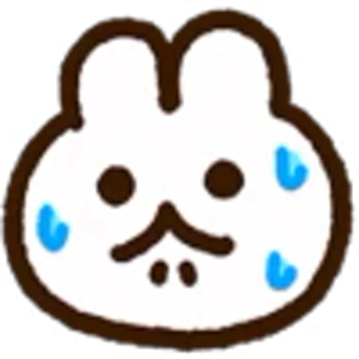 😥 Эмодзи «Surreal Rabbit» для Telegram