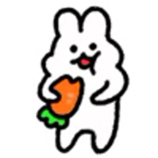 Стикерпак Surreal Rabbit для Telegram