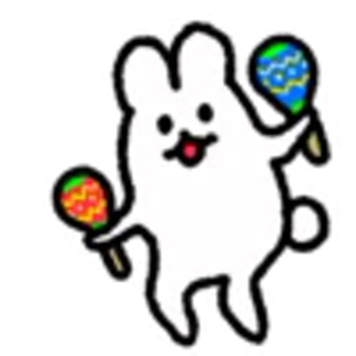 🕺 Эмодзи «Surreal Rabbit» для Telegram