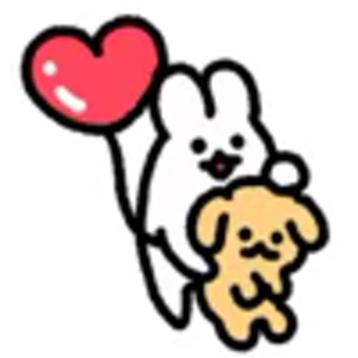 ❤️ Эмодзи «Surreal Rabbit» для Telegram