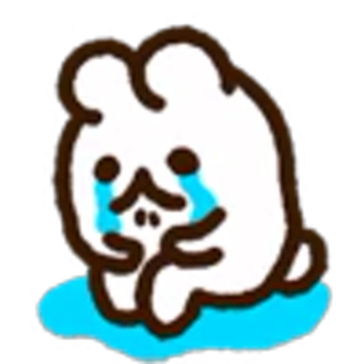 😭 Эмодзи «Surreal Rabbit» для Telegram