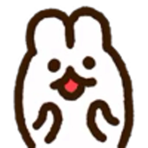 👏 Эмодзи «Surreal Rabbit» для Telegram