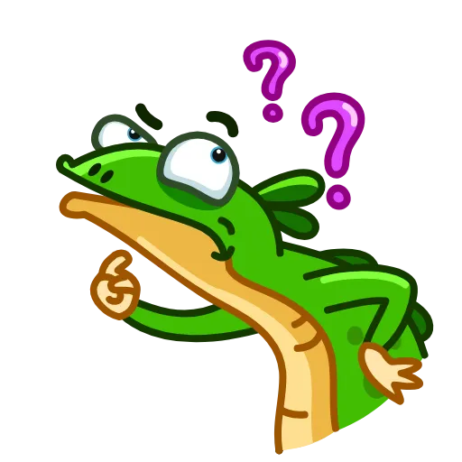 ❓ Стикер «Questions» для Telegram