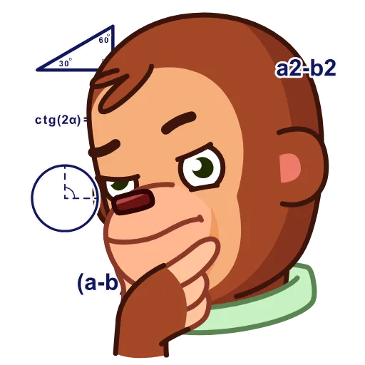 🤔 Стикер «Questions» для Telegram