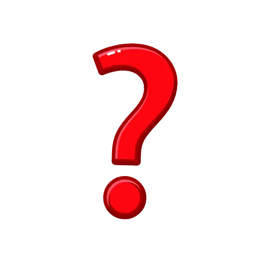 Стикерпак Questions для Telegram