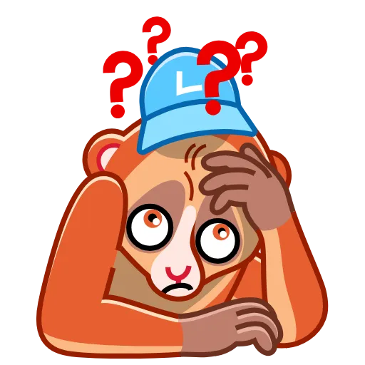 ❓ Стикер «Questions» для Telegram