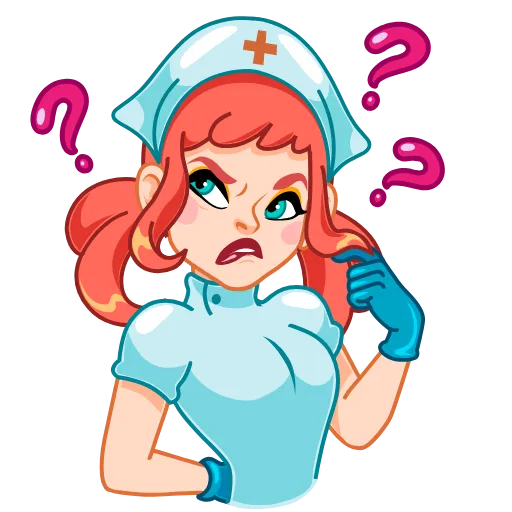 ❓ Стикер «Questions» для Telegram