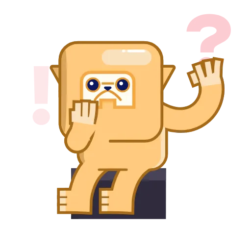 ❓ Стикер «Questions» для Telegram