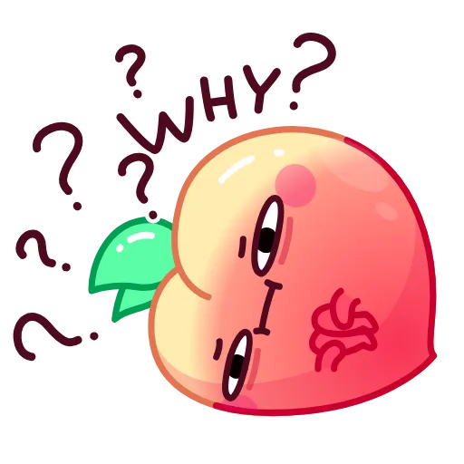 ❓ Стикер «Questions» для Telegram