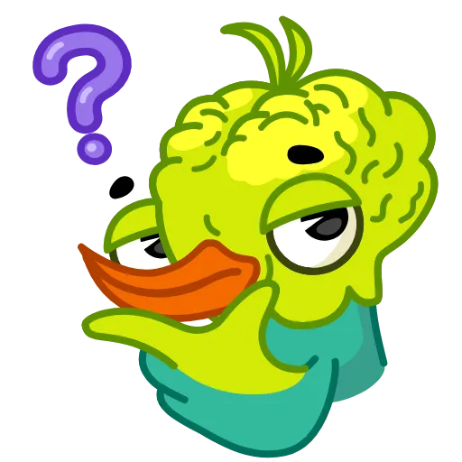 ❓ Стикер «Questions» для Telegram