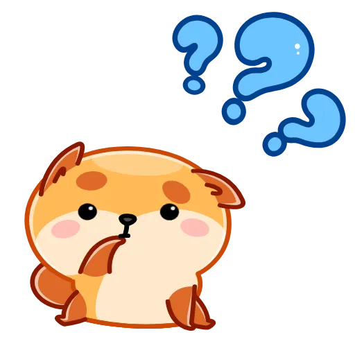 ❓ Стикер «Questions» для Telegram