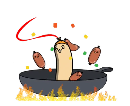 🌭 Стикер «susej» для Telegram