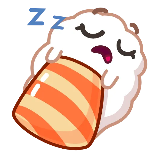 😴 Стикер «Sushi» для Telegram