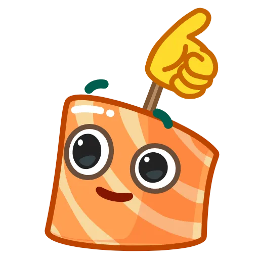 👍 Стикер «Sushi» для Telegram
