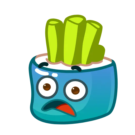 😨 Стикер «Sushi» для Telegram
