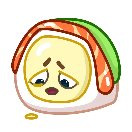 😢 Стикер «Sushi» для Telegram