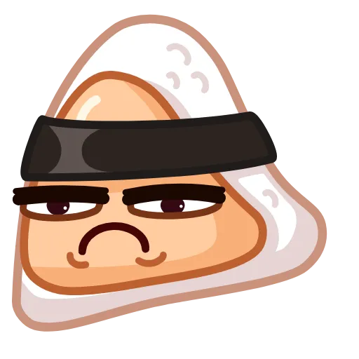 😾 Стикер «Sushi» для Telegram