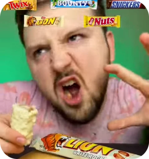 🦁 Стикер «Sushi Monsters» для Telegram