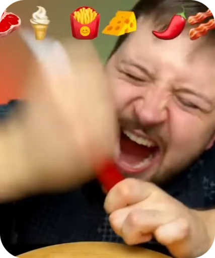 🌶 Стикер «Sushi Monsters» для Telegram