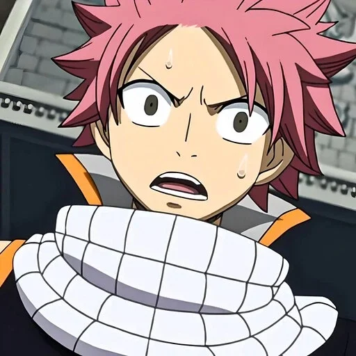 😰 Стикер «Fairy Tail» для Telegram