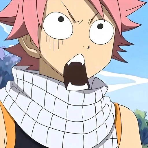 😧 Стикер «Fairy Tail» для Telegram