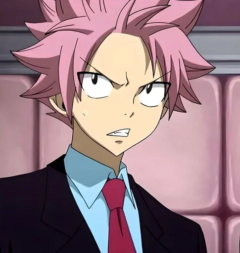😡 Стикер «Fairy Tail» для Telegram