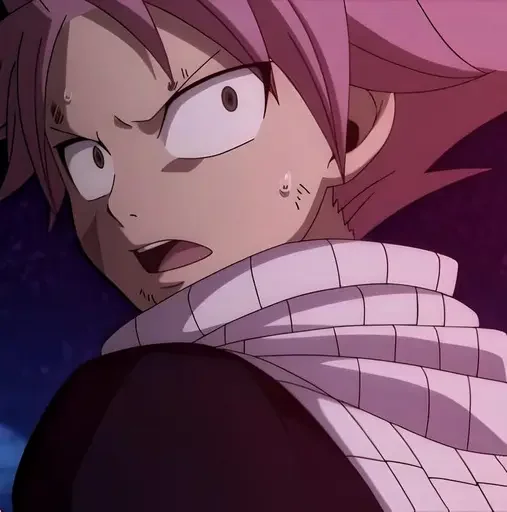 😧 Стикер «Fairy Tail» для Telegram