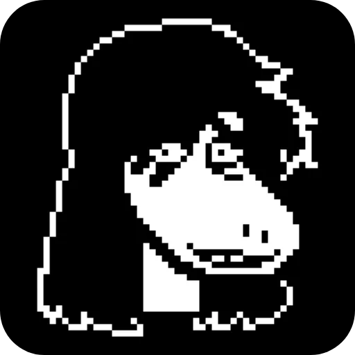 🥲 Стикер «Susie Deltarune» для Telegram