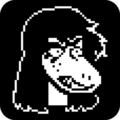 🤬 Стикер «Susie Deltarune» для Telegram