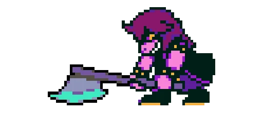 😈 Стикер «Susie Deltarune» для Telegram
