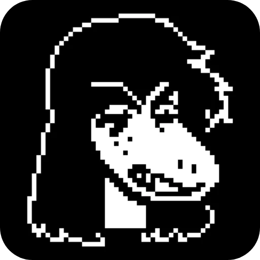 👿 Стикер «Susie Deltarune» для Telegram