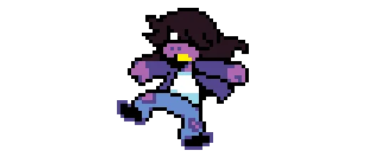 😧 Стикер «Susie Deltarune» для Telegram