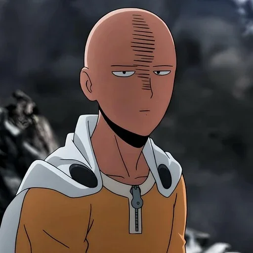 Стикерпак One Punch Man Saitama для Telegram