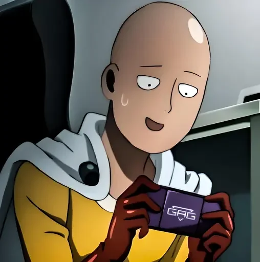😃 Стикер «One Punch Man Saitama» для Telegram