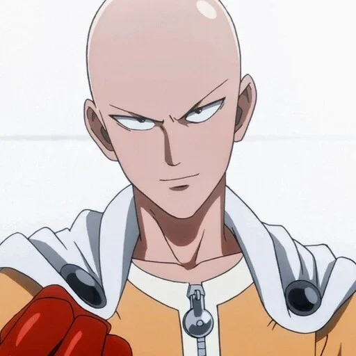 😏 Стикер «One Punch Man Saitama» для Telegram