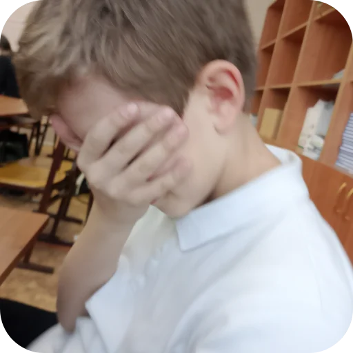 ✋ Стикер «Милое аниме» для Telegram