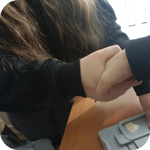 ✋ Стикер «Милое аниме» для Telegram