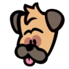 🐶 Эмодзи «Suspects» для Telegram