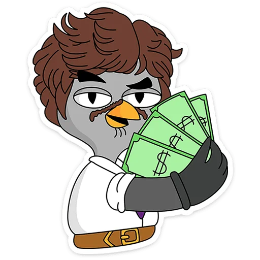 💰 Стикер «Подозрительная Сова 2.0» для Telegram