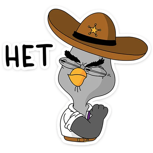 🥵 Стикер «Подозрительная Сова 2.0» для Telegram