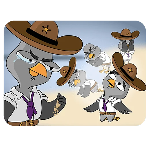 🙃 Стикер «Подозрительная сова Сезон 9 Без Текста» для Telegram