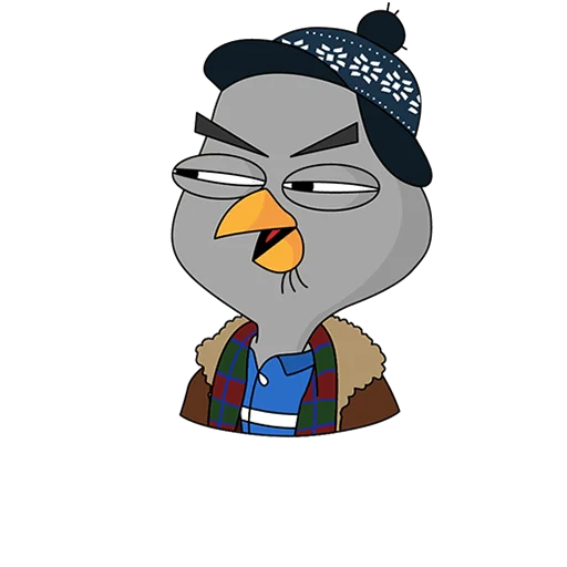 😏 Стикер «Подозрительная сова Сезон 9 Без Текста» для Telegram