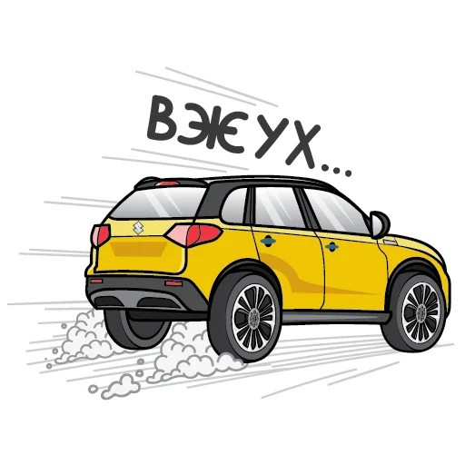 🤩 Стикер «Suzuki Russia» для Telegram